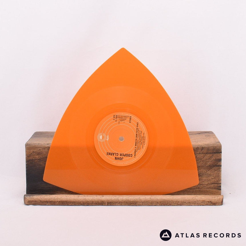 John Cooper Clarke - Gimmix - Orange Shaped 7" Vinyl Record - VG+