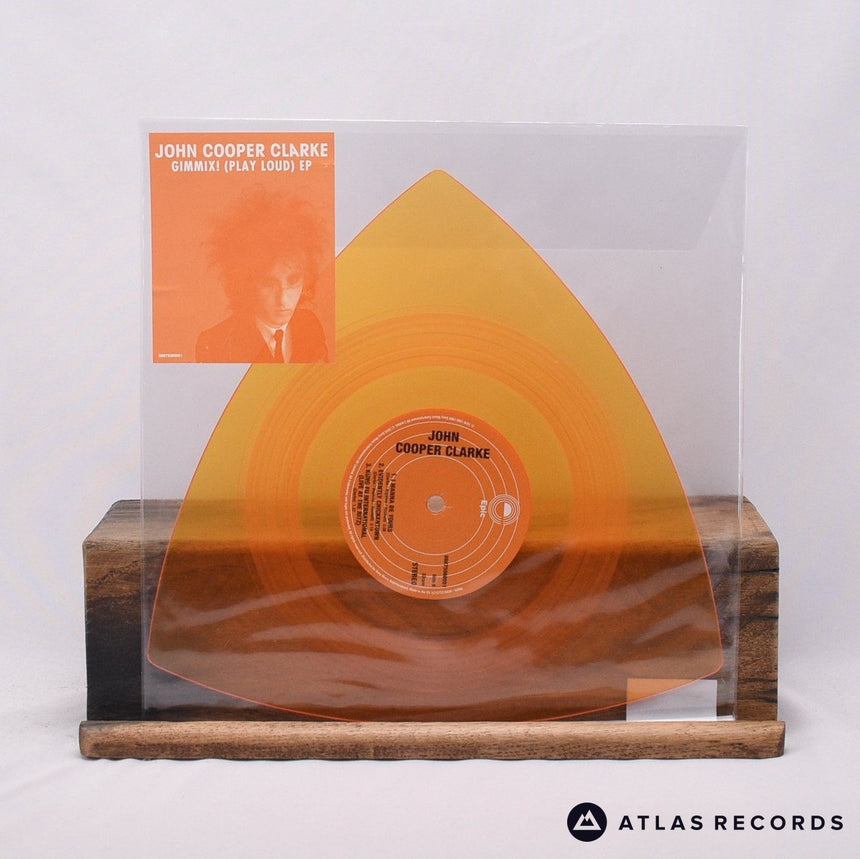 John Cooper Clarke Gimmix! 7" Vinyl Record - Front Cover & Record