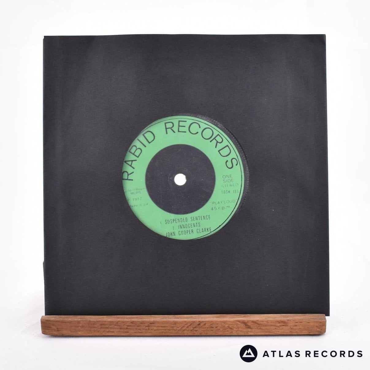 John Cooper Clarke Innocents E.P. 7" Vinyl Record - In Sleeve