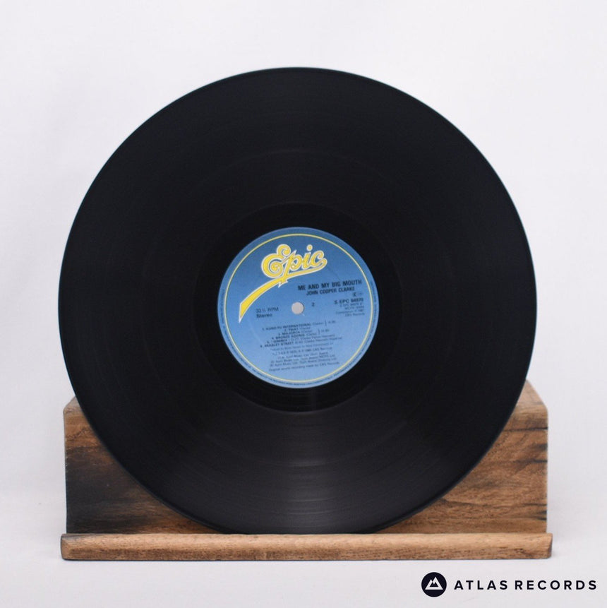 John Cooper Clarke - Me And My Big Mouth - LP Vinyl Record - EX/EX