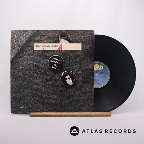 John Cooper Clarke Snap, Crackle & Bop LP Vinyl Record - Front Cover & Record