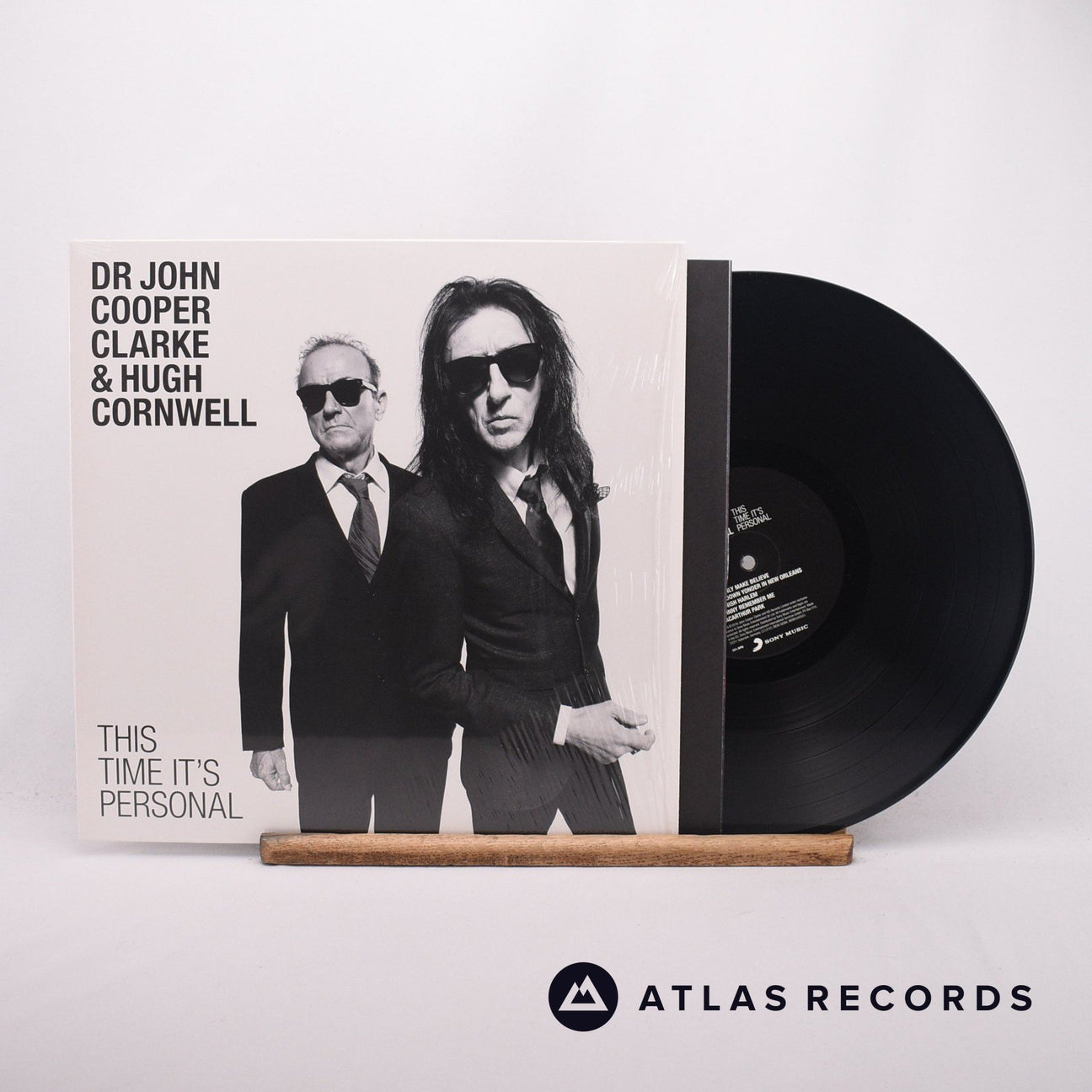 John Cooper Clarke This Time It's Personal LP Vinyl Record - Front Cover & Record