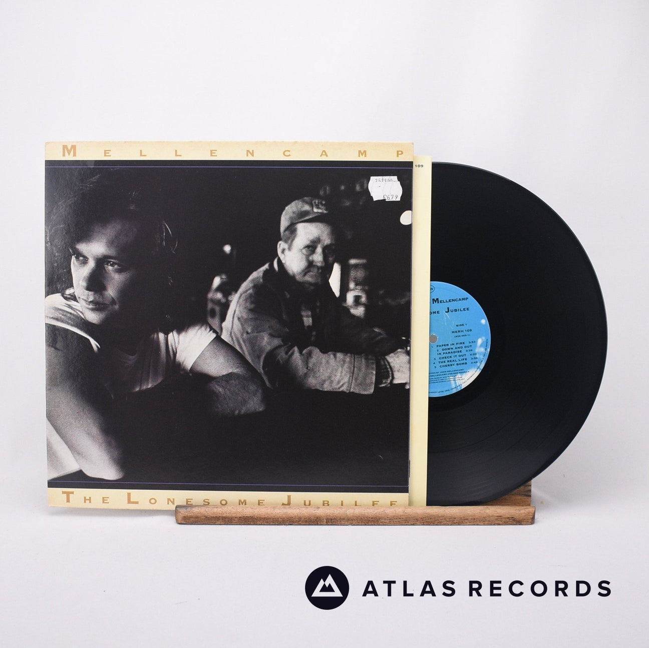 John Cougar Mellencamp The Lonesome Jubilee LP Vinyl Record - Front Cover & Record