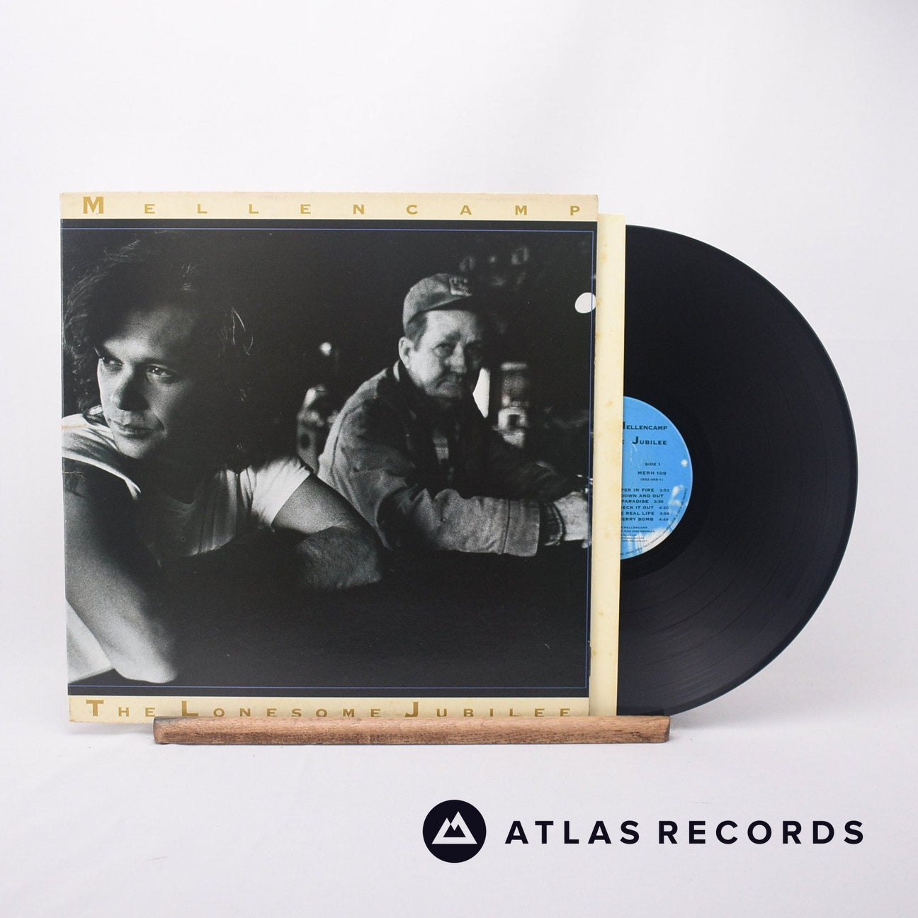 John Cougar Mellencamp The Lonesome Jubilee LP Vinyl Record - Front Cover & Record