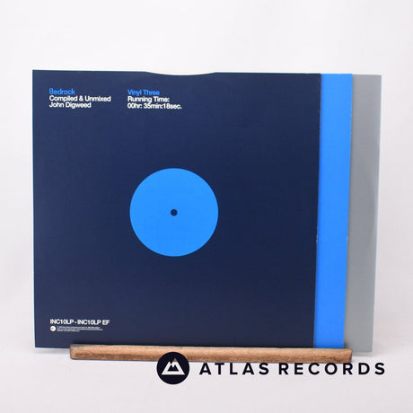 John Digweed - Bedrock: Compiled & Unmixed - 3 x LP Vinyl Record - NM/VG+