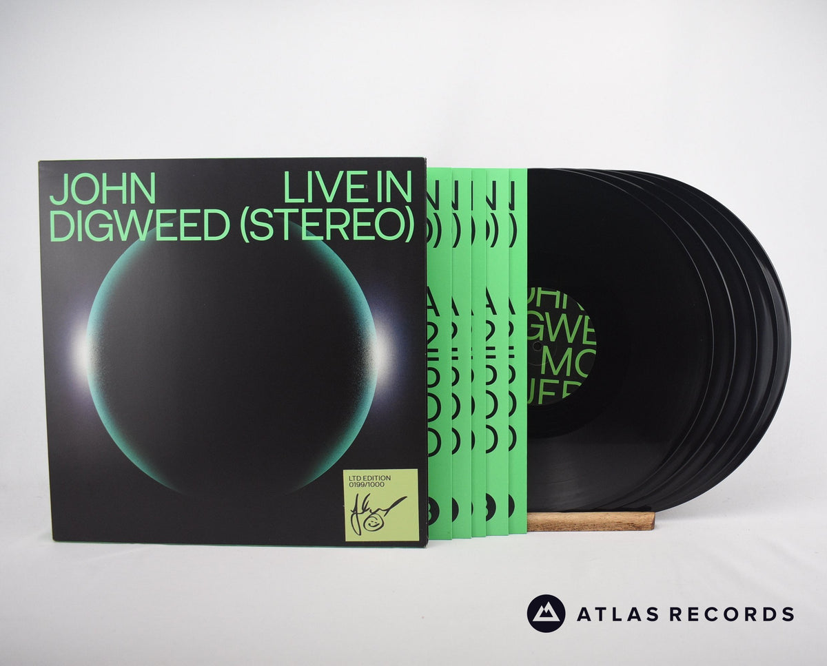 John Digweed Live In 5 x 12" Vinyl Record - Front Cover & Record