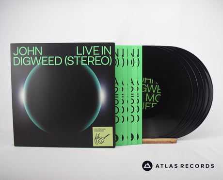John Digweed Live In 5 x 12" Vinyl Record - Front Cover & Record
