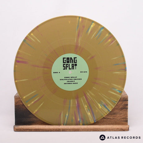 John Dwyer - Gong Splat - Gold With Blue LP Vinyl Record - EX/NM