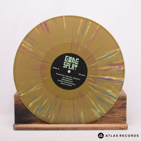 John Dwyer - Gong Splat - Gold With Blue LP Vinyl Record - EX/NM
