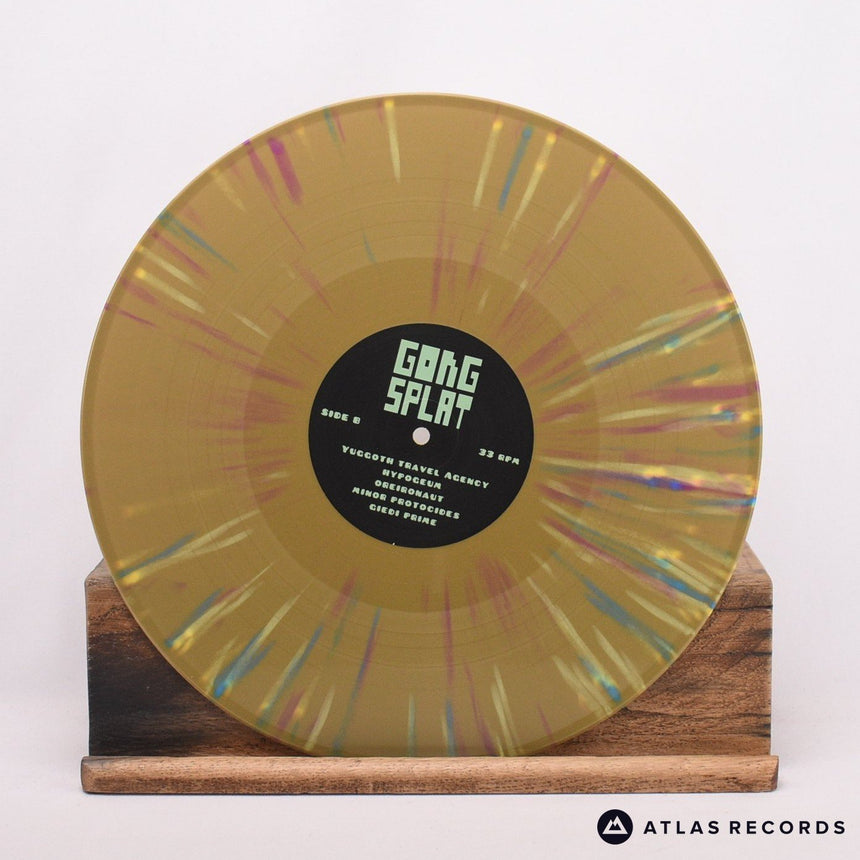John Dwyer - Gong Splat - Gold With Blue LP Vinyl Record - EX/NM