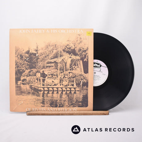 John Fahey & His Orchestra Of Rivers And Religion LP Vinyl Record - Front Cover & Record
