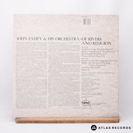 John Fahey & His Orchestra - Of Rivers And Religion - LP Vinyl Record - EX/VG+