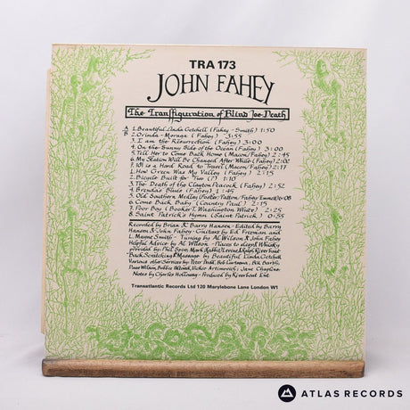 John Fahey - The Transfiguration Of Blind Joe Death - LP Vinyl Record - NM/NM