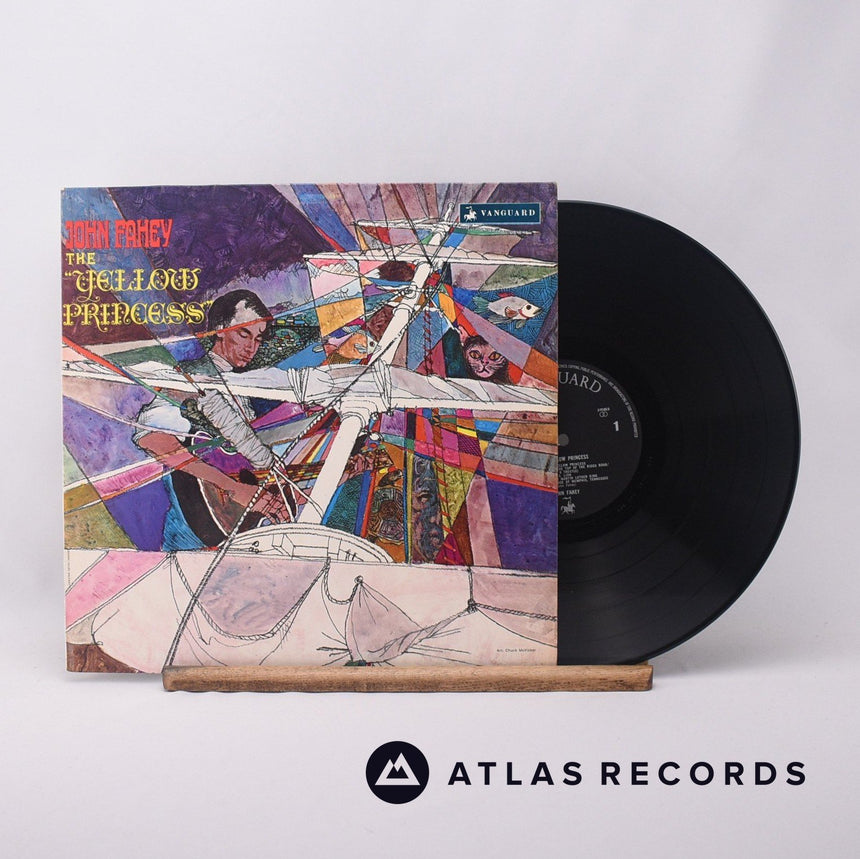 John Fahey The Yellow Princess LP Vinyl Record - Front Cover & Record