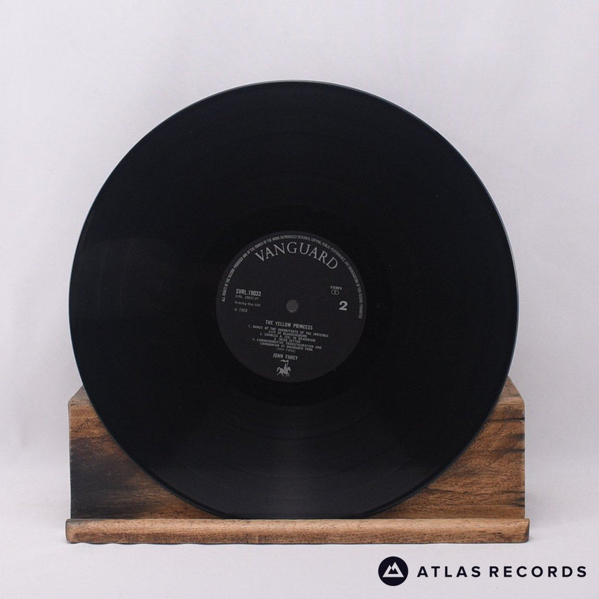 John Fahey - The Yellow Princess - LP Vinyl Record - VG+/VG+