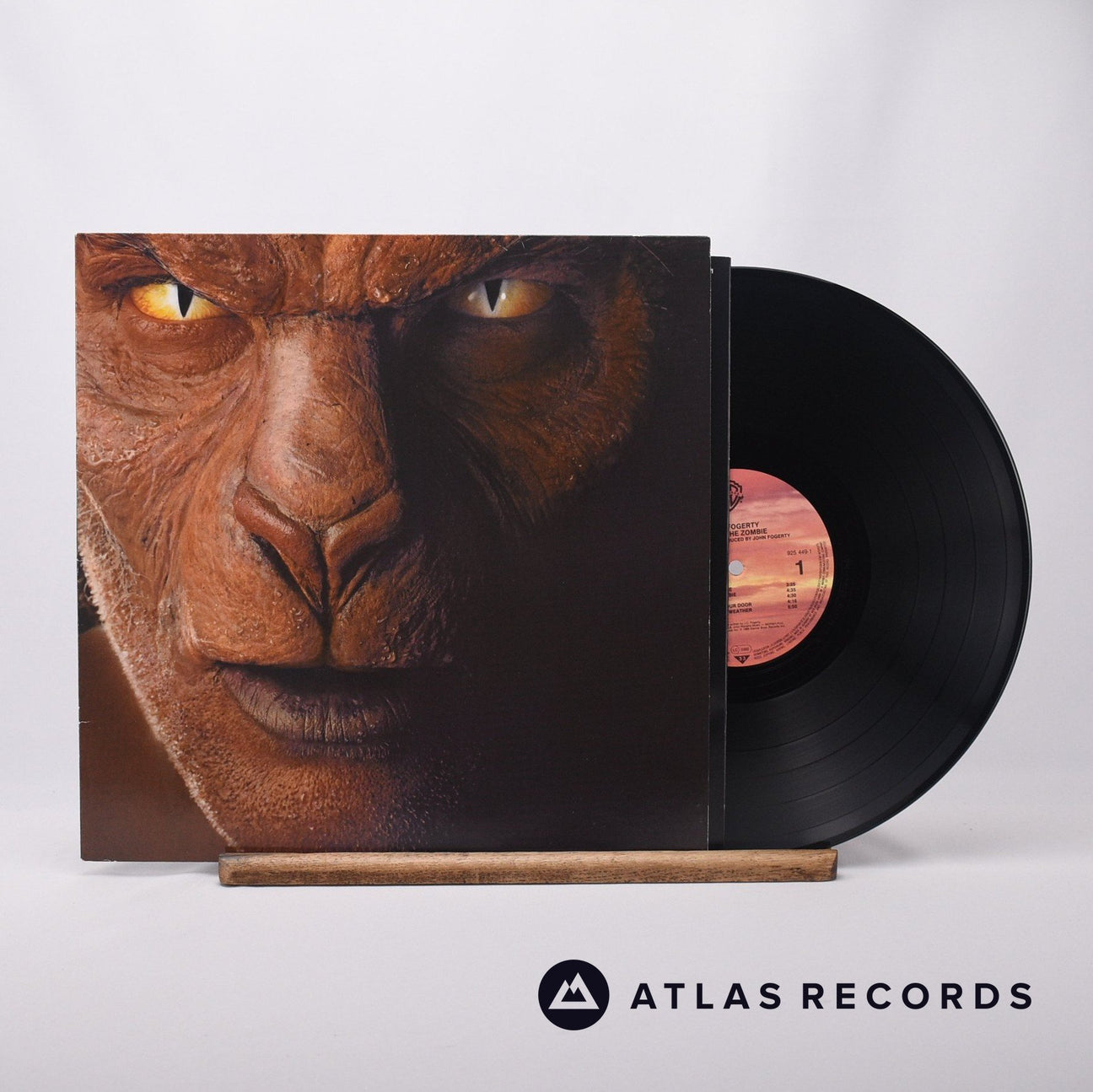 John Fogerty Eye Of The Zombie LP Vinyl Record - Front Cover & Record