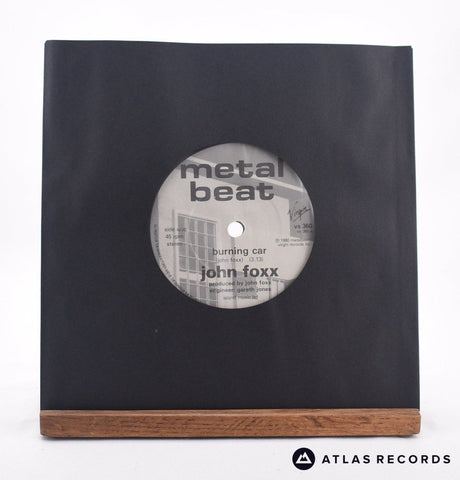 John Foxx Burning Car 7" Vinyl Record - In Sleeve