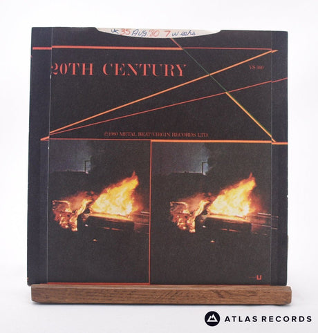 John Foxx - Burning Car - 7" Vinyl Record - EX/EX