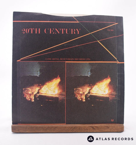 John Foxx - Burning Car - 7" Vinyl Record - VG+/EX