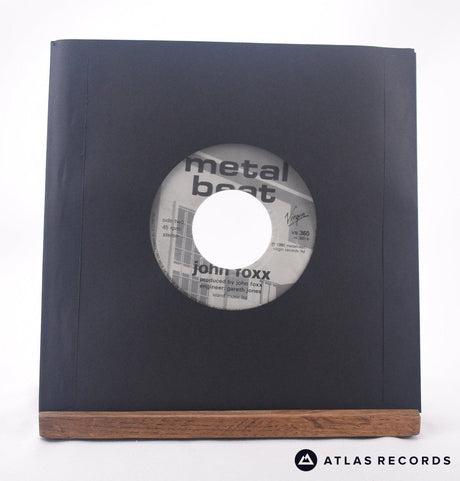John Foxx - Burning Car - 7" Vinyl Record - VG