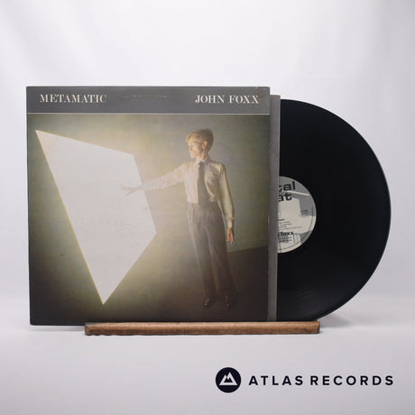 John Foxx Metamatic LP Vinyl Record - Front Cover & Record