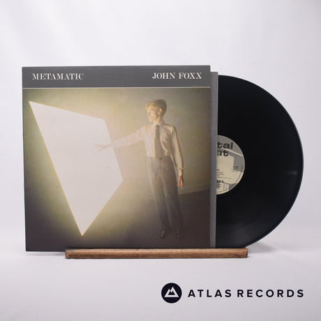 John Foxx Metamatic LP Vinyl Record - Front Cover & Record