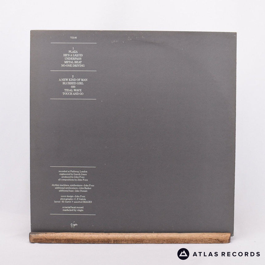 John Foxx - Metamatic - Strawberry LP Vinyl Record - VG+/EX
