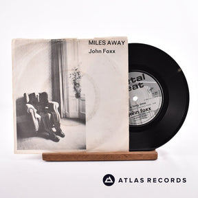 John Foxx Miles Away 7" Vinyl Record - Front Cover & Record