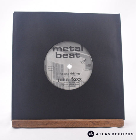 John Foxx No-One Driving 7" Vinyl Record - In Sleeve