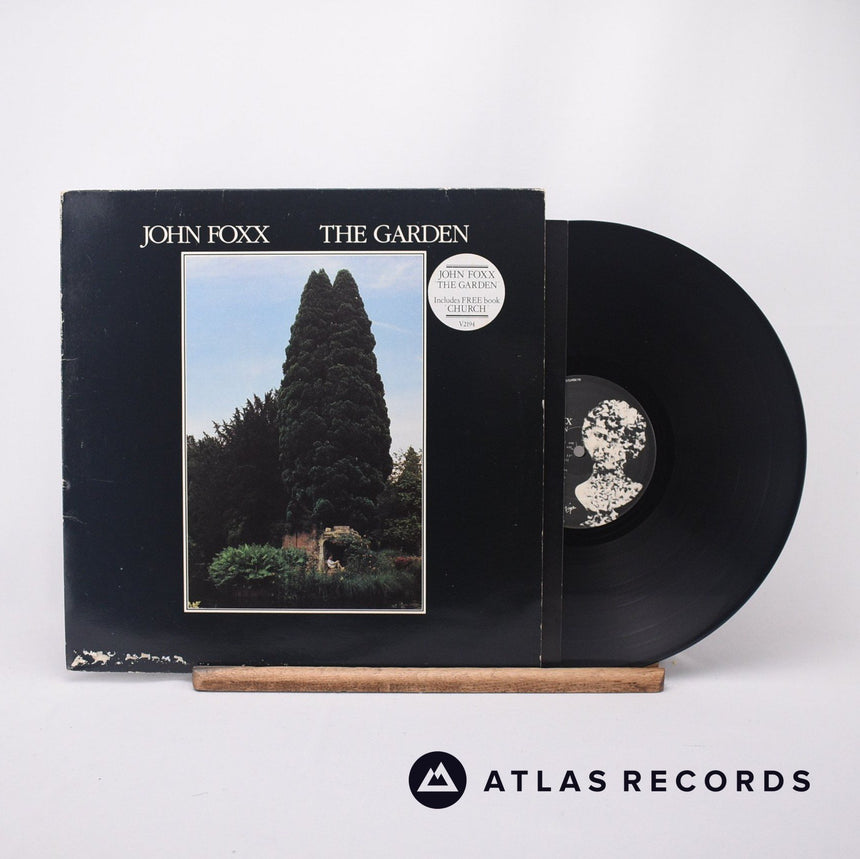 John Foxx The Garden LP Vinyl Record - Front Cover & Record