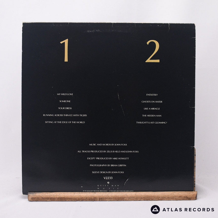 John Foxx - The Golden Section - Booklet LP Vinyl Record - VG+/EX