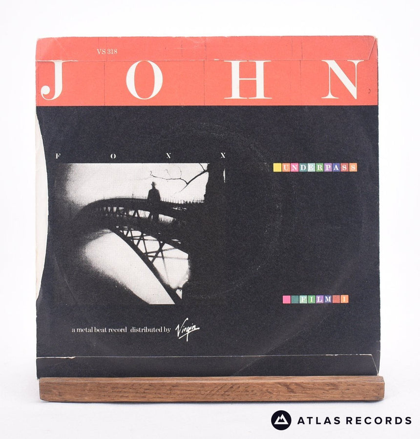 John Foxx - Underpass - 7" Vinyl Record - VG+/VG+