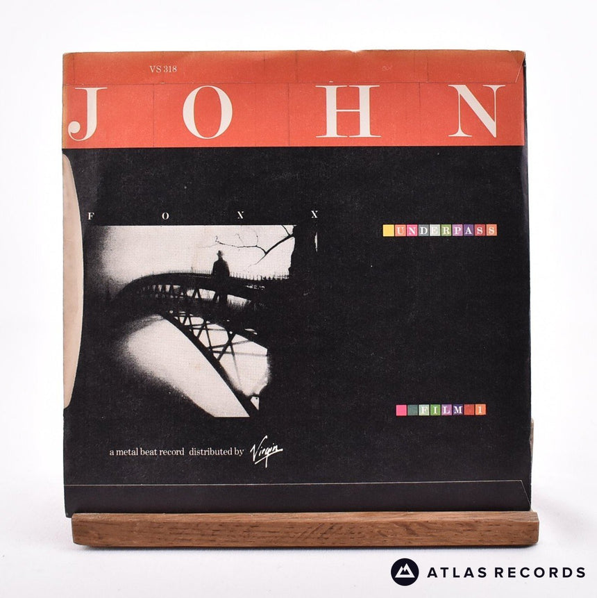John Foxx - Underpass - 7" Vinyl Record - VG+/EX