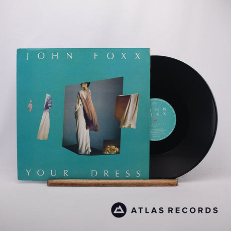 John Foxx Your Dress 12" Vinyl Record - Front Cover & Record