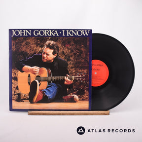 John Gorka I Know LP Vinyl Record - Front Cover & Record