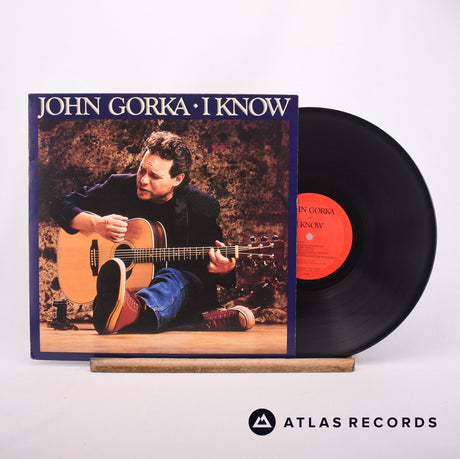 John Gorka I Know LP Vinyl Record - Front Cover & Record