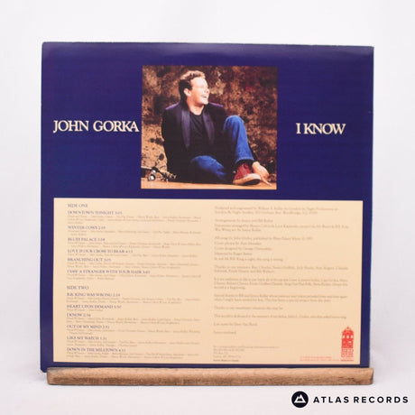 John Gorka - I Know - Us -A -B LP Vinyl Record - EX/EX