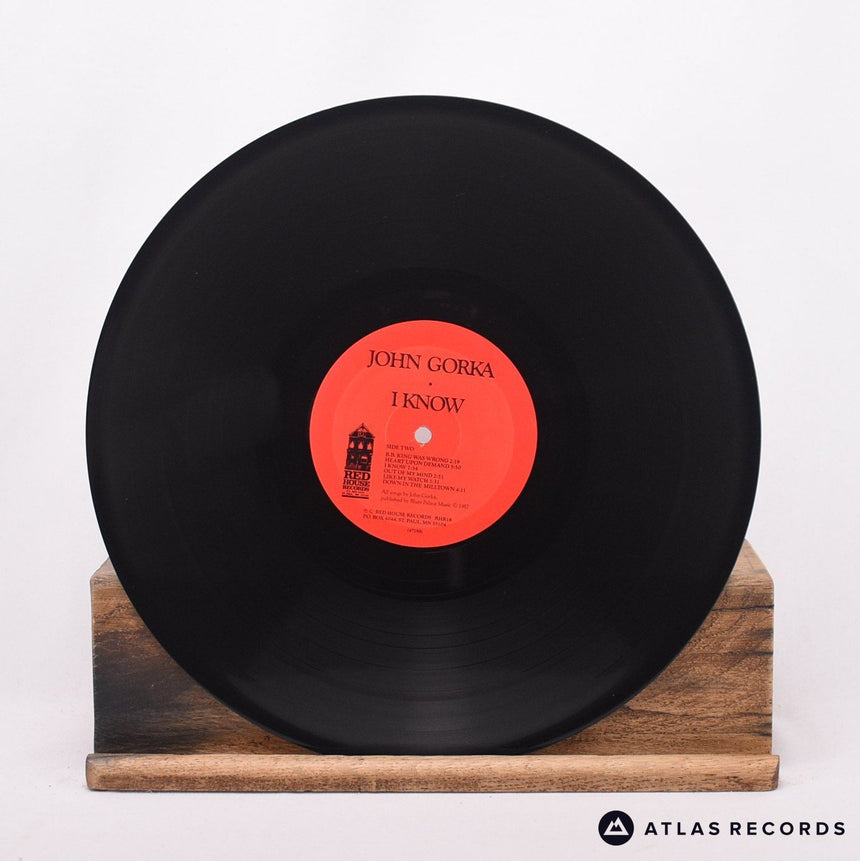 John Gorka - I Know - Us -A -B LP Vinyl Record - EX/EX