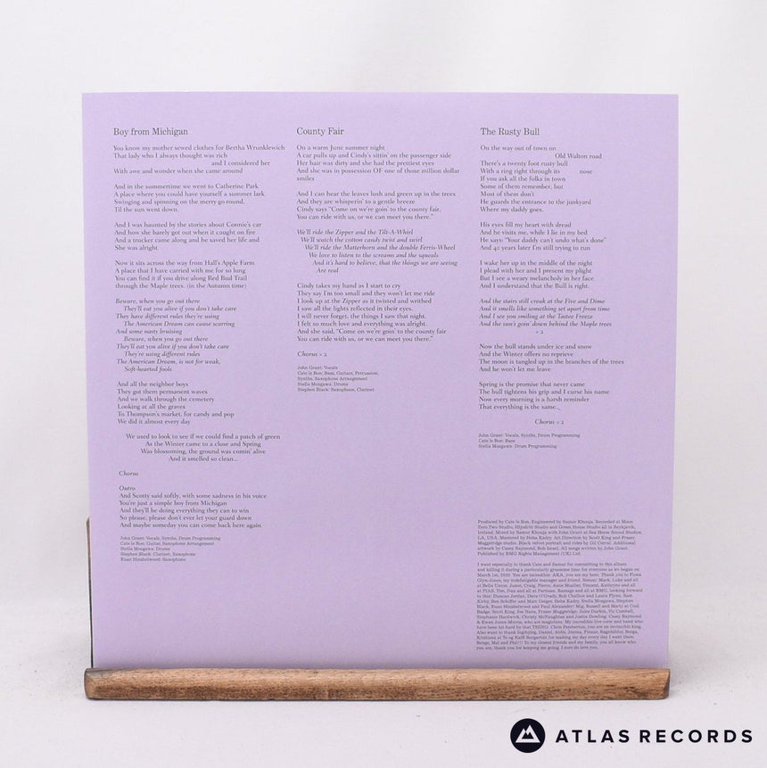 John Grant - Boy From Michigan - 2 x LP Vinyl Record - NM/NM