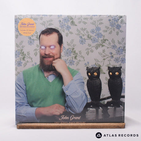 John Grant Grey Tickles, Black Pressure 2 x CD + Double LP Vinyl Record - Front Cover & Record