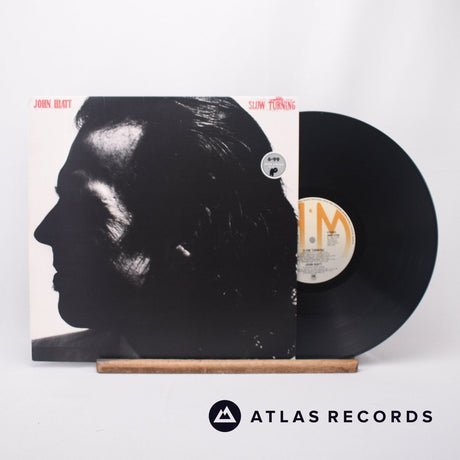 John Hiatt Slow Turning LP Vinyl Record - Front Cover & Record