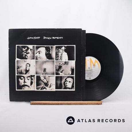 John Hiatt Stolen Moments LP Vinyl Record - Front Cover & Record