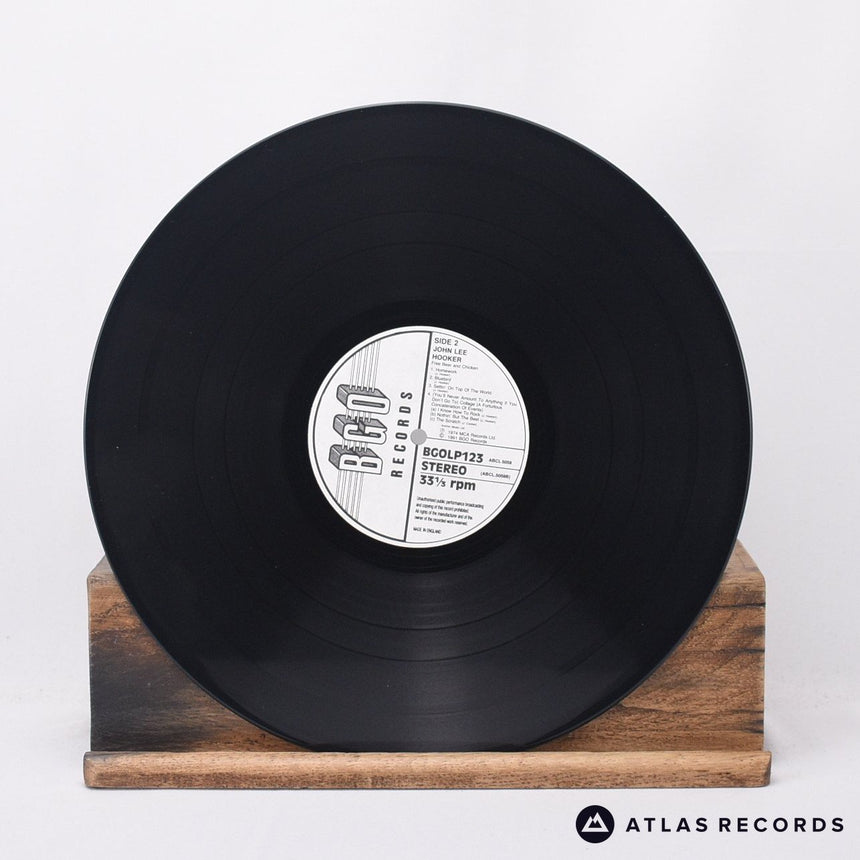 John Lee Hooker - Free Beer And Chicken - Reissue LP Vinyl Record - EX/EX