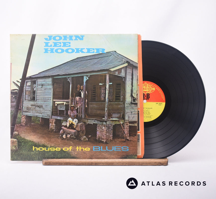John Lee Hooker House Of The Blues LP Vinyl Record - Front Cover & Record