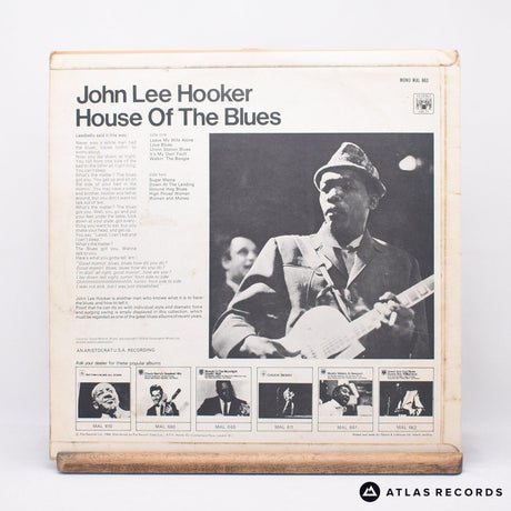 John Lee Hooker - House Of The Blues - A-1 B-1✳T KT LP Vinyl Record - VG+/VG+