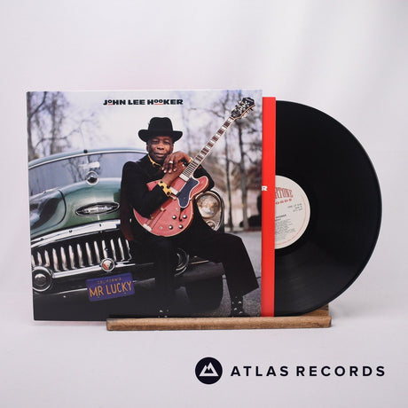 John Lee Hooker Mr. Lucky LP Vinyl Record - Front Cover & Record