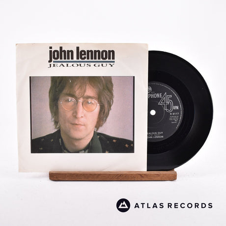 John Lennon Jealous Guy 7" Vinyl Record - Front Cover & Record