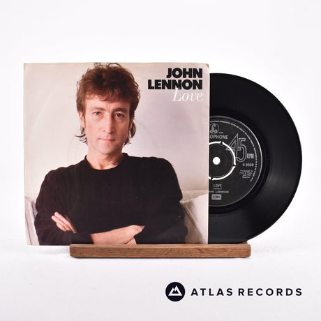 John Lennon Love 7" Vinyl Record - Front Cover & Record