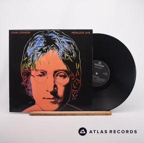 John Lennon Menlove Ave LP Vinyl Record - Front Cover & Record