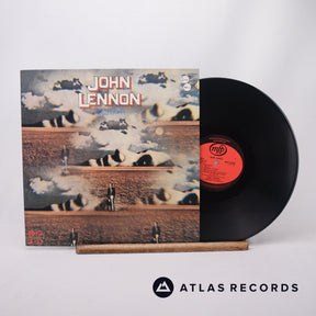 John Lennon Mind Games LP Vinyl Record - Front Cover & Record